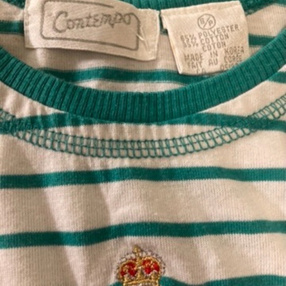 Vintage 1980s/90s nautical tank top - Picture 3 of 7